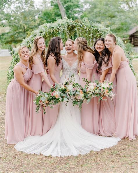 Candy Pink Bridesmaid Dress: The Perfect Pop of Color!
